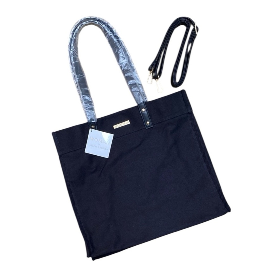 Ralph Lauren Convertible Canvas Tote 👜